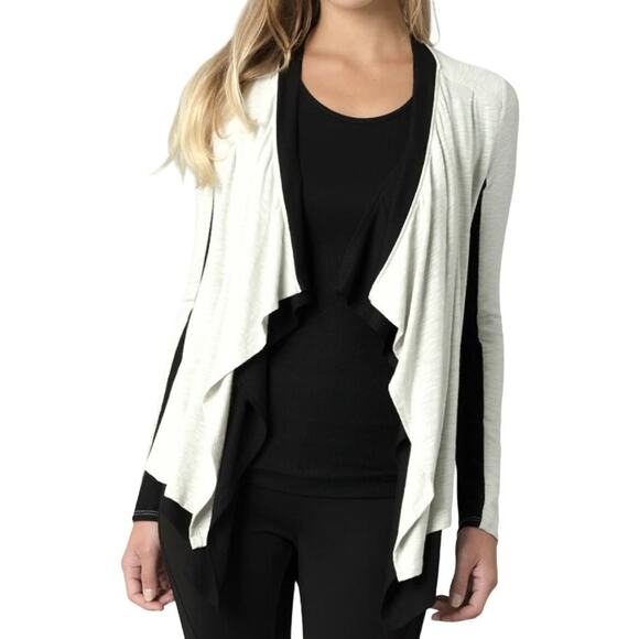 Laila Jayde SMALL Double Layered Waterfall Cardigan - Stitch Fix Jersey Knit - Picture 3 of 12